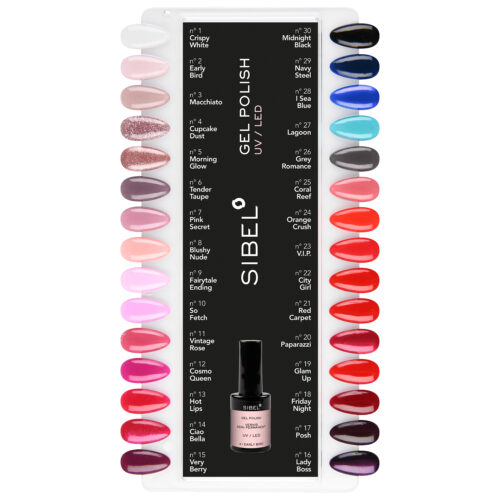 Sibel Kleurenkaart Gel Polish