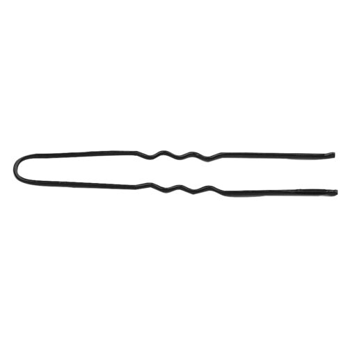 Sibel OBB Pins Metal Wavy 50mm Zwart 400   stuks