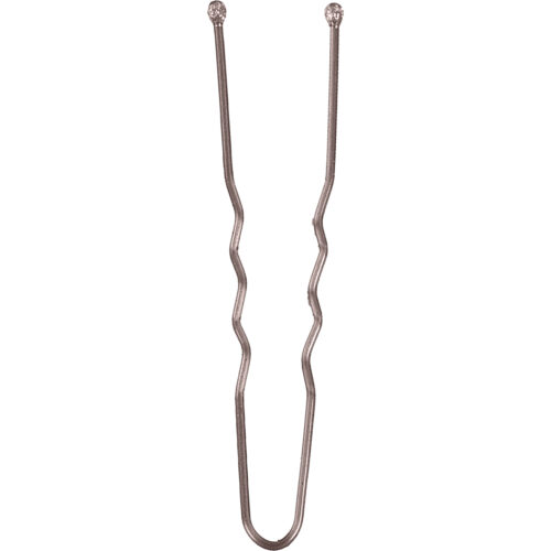 Sibel OBB Pins Metal Wavy 50mm Bruin 400   stuks