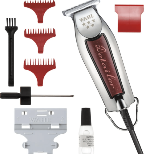 Wahl Detailer 5-Star T-Wide 40,6mm Chrome/Rood